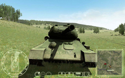 третий скриншот из WWII Battle Tanks: T-34 vs. Tiger