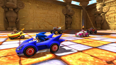 третий скриншот из Sonic & SEGA All-Stars Racing