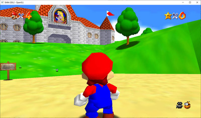 первый скриншот из Super Mario 64 NX