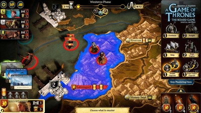 четвертый скриншот из A Game of Thrones: The Board Game - Digital Edition