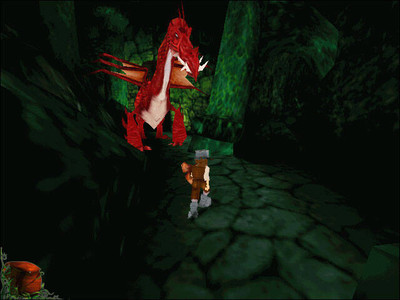 четвертый скриншот из Olivers aventyr-Drakens forban / Принцесса и Дракон