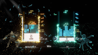первый скриншот из Tetris Effect: Connected