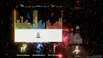 третий скриншот из Tetris Effect: Connected