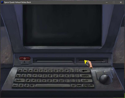 первый скриншот из Space Quest: Vohaul Strikes Back, Incinerations