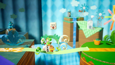 первый скриншот из Yoshi's Crafted World