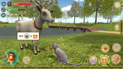 четвертый скриншот из Cat Simulator: Animals on Farm / Симулятор Кота и Кошки: Животные на Ферме