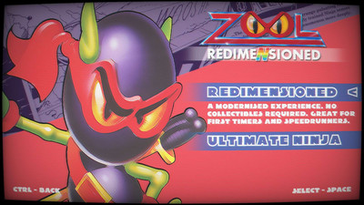 первый скриншот из Zool Redimensioned