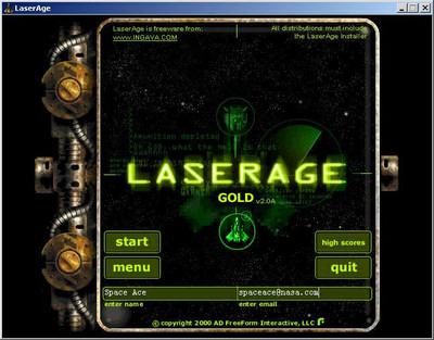 второй скриншот из LaserAge Gold v2.0