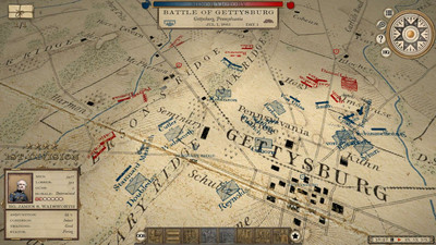 первый скриншот из Grand Tactician: The Civil War (1861-1865)