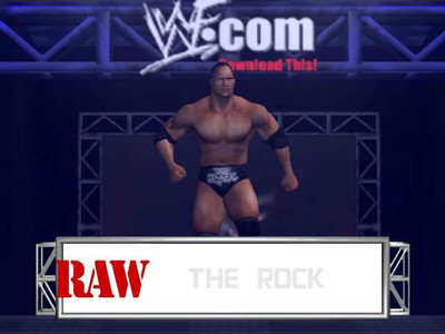 первый скриншот из WWE RAW