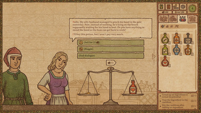 четвертый скриншот из Potion Craft: Alchemist Simulator