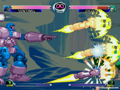первый скриншот из M.U.G.E.N - Marvel vs Capcom 2