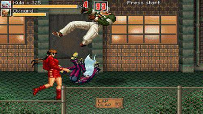 первый скриншот из M.U.G.E.N of Rage (Street fighters vs King of Fighters) / Уличные бойцы против Королей Файтинга