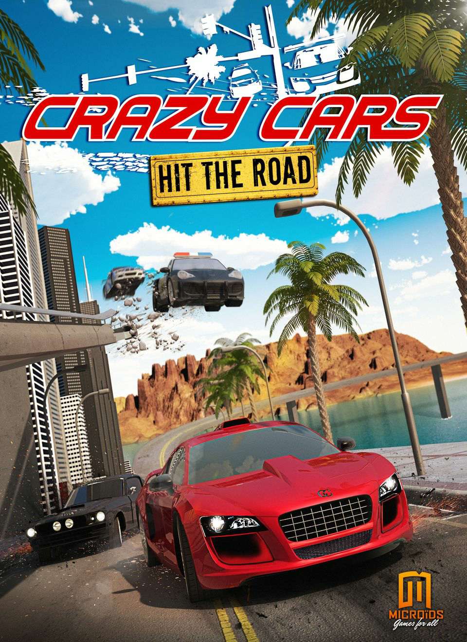 Обложка Crazy Cars: Hit the Road