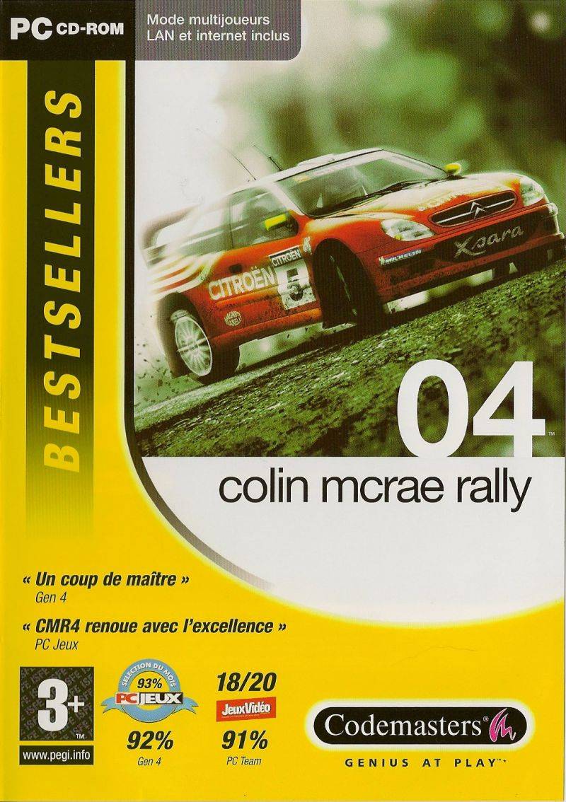 Обложка Colin McRae Rally 2004