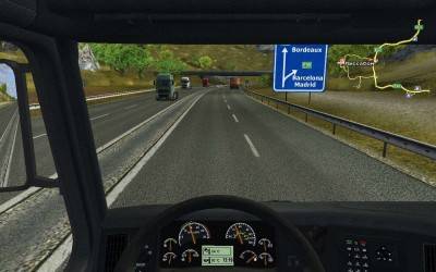 второй скриншот из Euro Truck Simulator / С грузом по Европе