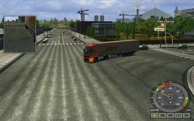 первый скриншот из Euro Truck Simulator / С грузом по Европе