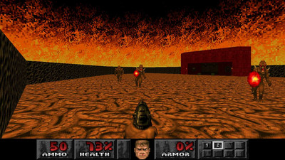 второй скриншот из PSX Doom TC + The Lost Levels + No Rest for the Living