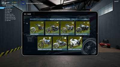 второй скриншот из Motorcycle Mechanic Simulator 2021