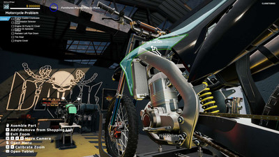 первый скриншот из Motorcycle Mechanic Simulator 2021