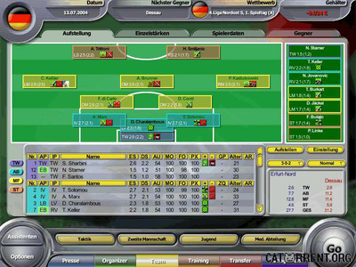 четвертый скриншот из Anstoss 2005: Der Fussballmanager / Спартак: Футбольный Менеджер