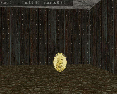 второй скриншот из 3D Treasure Hunt / Охотник за сокровищами в 3D