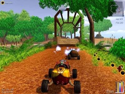первый скриншот из Гонки по джунглям: Игра на выживание / HyperBall Racing