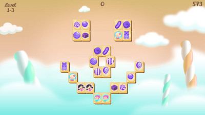 второй скриншот из Sweet Candy Mahjong
