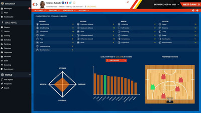четвертый скриншот из Pro Basketball Manager 2022