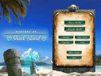 Обложка Mystery of Shark Island / Тайны Острова Акул