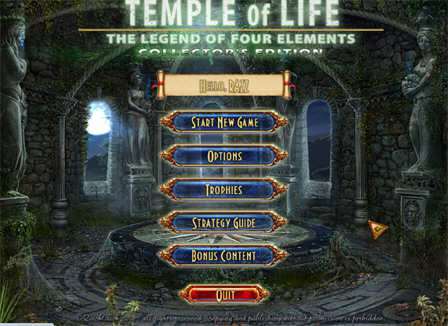Обложка Храм Жизни. Легенда четырех стихий Коллекционное издание