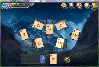 четвертый скриншот из Mystic Journey. Tri Peaks Solitaire