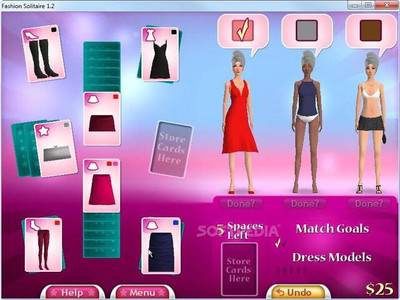первый скриншот из Fashion Solitaire