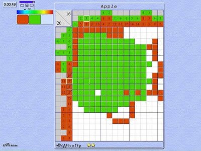третий скриншот из JMPuzzles / Japanese Mosaic Puzzles
