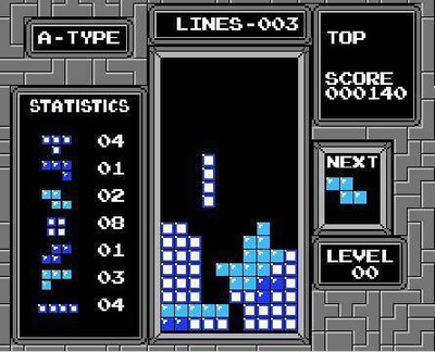 первый скриншот из Tetris Classic