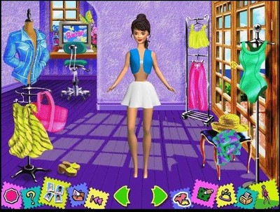 четвертый скриншот из Barbie Cool Looks Fashion Designer / Барби Модельер