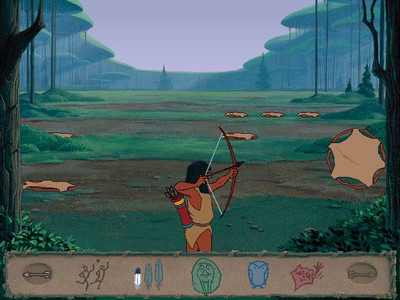 четвертый скриншот из Pocahontas Disney's Animated StoryBook