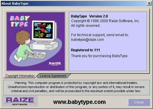 BabyType 2.0 / Детская тыкалка (для 2-4лет)