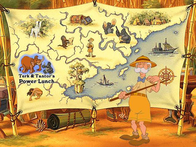 четвертый скриншот из Disney's Tarzan Activity Center / Тарзан. Игры в джунглях