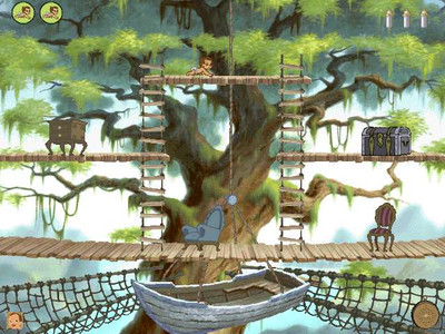 второй скриншот из Disney's Tarzan Activity Center / Тарзан. Игры в джунглях