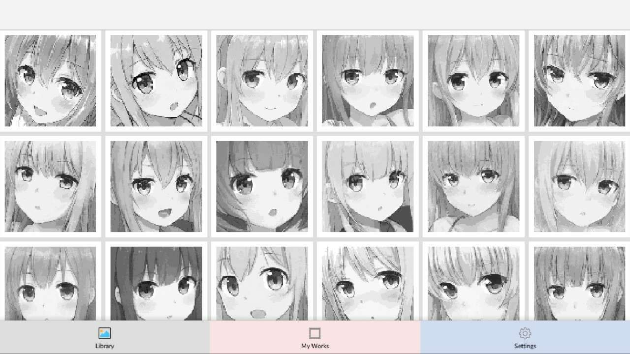 Скачать игру Anime Manga Style Girl - Color By Number Pixel Art Coloring  для PC через торрент - GamesTracker.org