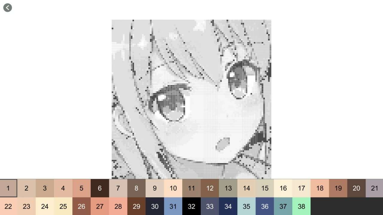 Скачать игру Anime Manga Style Girl - Color By Number Pixel Art Coloring  для PC через торрент - GamesTracker.org