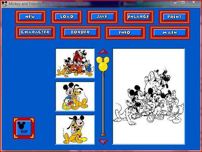 второй скриншот из Disney Print Studio / Программы для печати разрисовок