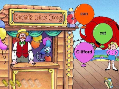 четвертый скриншот из Clifford the Big Red Dog: Reading / Клиффорд учится читать по-английски
