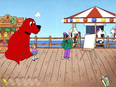 второй скриншот из Clifford the Big Red Dog: Reading / Клиффорд учится читать по-английски