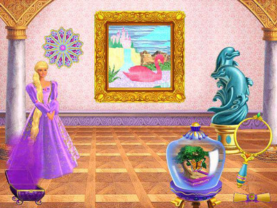 второй скриншот из Barbie as Rapunzel: A Creative Adventure / Barbie: Принцесса Рапунцель