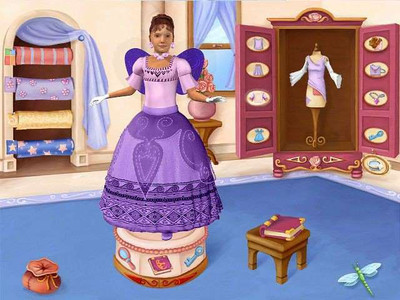 первый скриншот из Princess. Magical Dress-Up / Princess. Fashion Boutique II (2) / Disney. Игры для девочек. Принцессы. Юные модницы