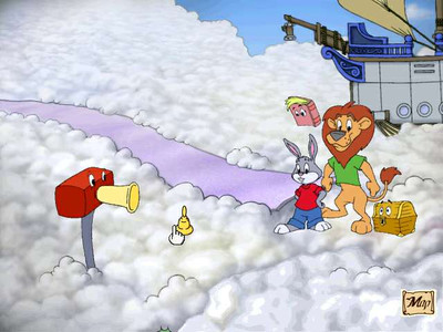 второй скриншот из Reader Rabbit: 1st Grade - Capers on Cloud Nine!