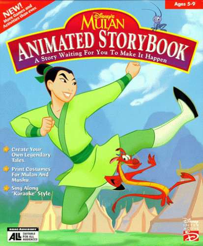 Disney's Story Studio: Disney's Mulan (Disney's Mulan Animated Story Book: A Story Waiting For You To Make It Happen)