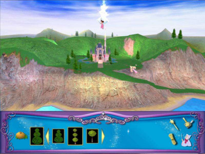 четвертый скриншот из Disney's Cinderella's Castle Designer